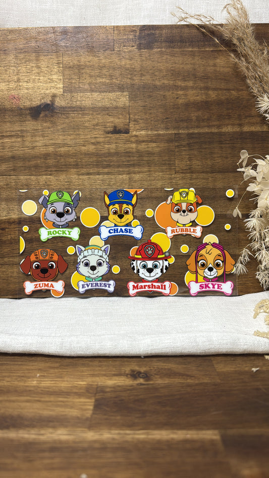 Paw Patrol names