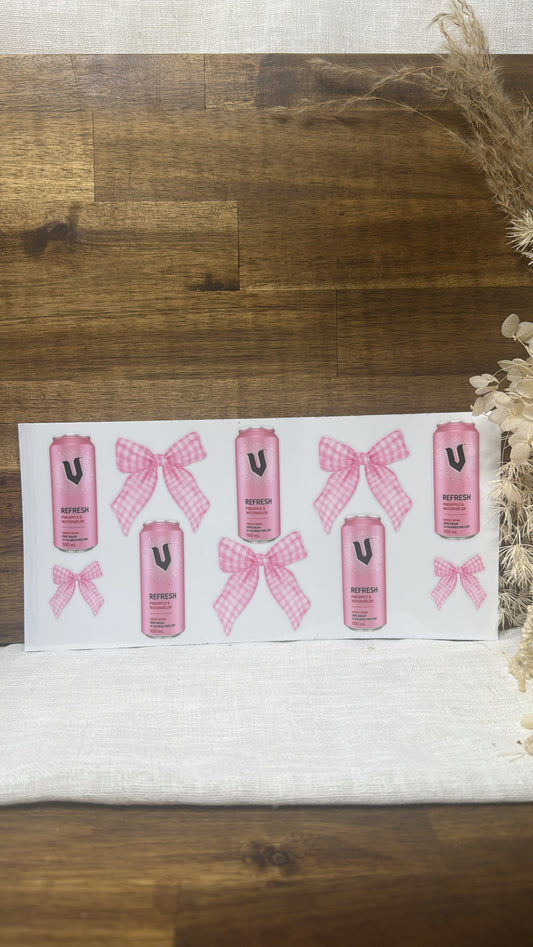 Pink V Bows
