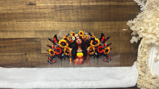 aboriginal flower girl
